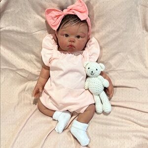 100% Full Silicone Reborn Baby doll
